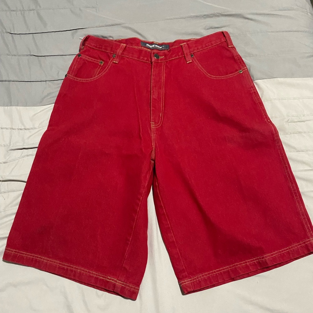 Vintage red Regalwear jorts